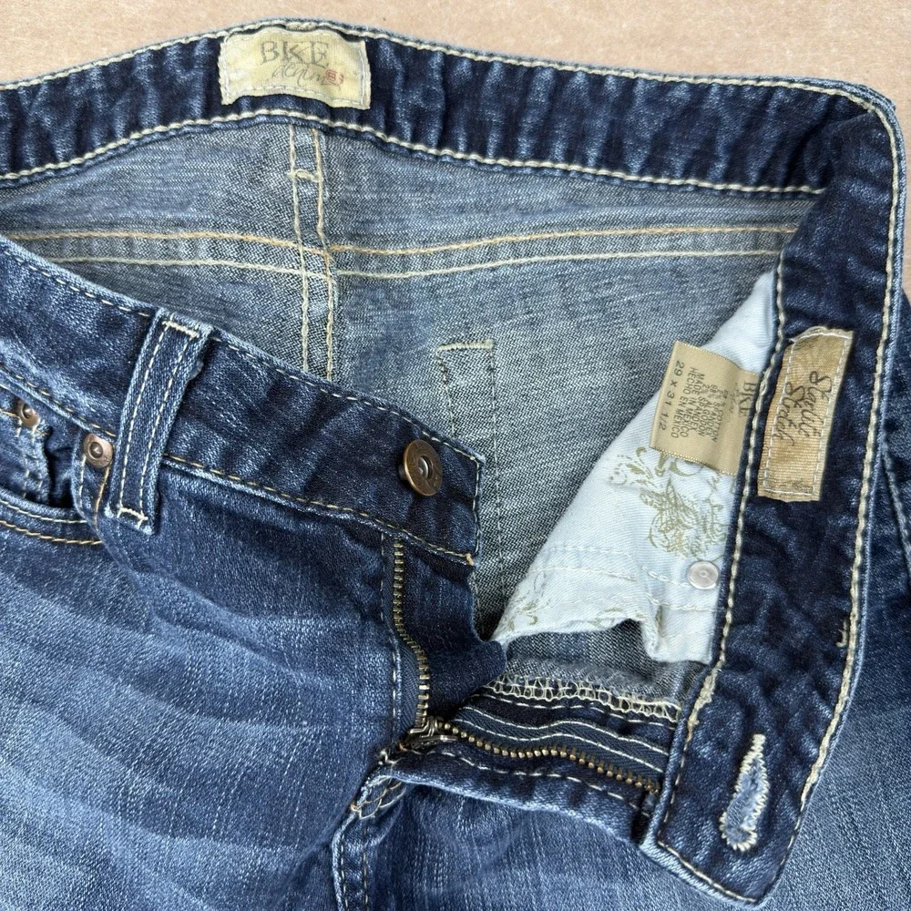 BKE Buckle Jeans Women's Size‎ 29 Blue Capri Starlite Stretch Low Rise Denim